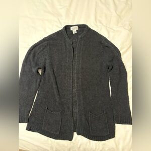 Cozy Black Cardigan Sweater